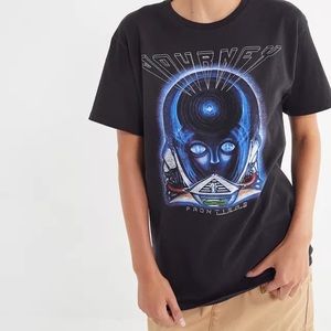 Journey Frontiers World Tour 1983 Rock Band Tee